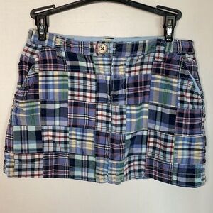 GAP  kids madras plaid skirt / skort  vintage 
Girls size 14 regular